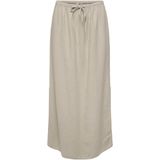 Jacqueline de Yong - Jdysay Mw Maxi Slit Skirt - Oatmeal/melange - Dames