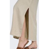 Jacqueline de Yong - Jdysay Mw Maxi Slit Skirt - Oatmeal/melange - Dames