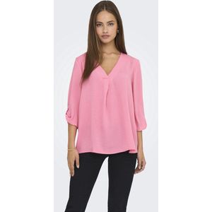 Jacqueline de Yong Blouse Jdydivya 3/4 Top Wvn Noos 15226911 Sachet Pink Dames Maat - W36