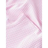 T-shirt - Slim Fit - Ribgebreid - Korte Mouwen - Ronde Hals