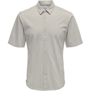 Only & Sons - Overhemd - Lichtblauw - 100% Katoen