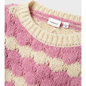 name it Gebreide trui Nmfnebib Mauve Orchid