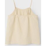 Top - Ronde Hals - Mouwloos - Mousseline - Slim Fit