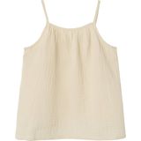 Top - Ronde Hals - Mouwloos - Mousseline - Slim Fit