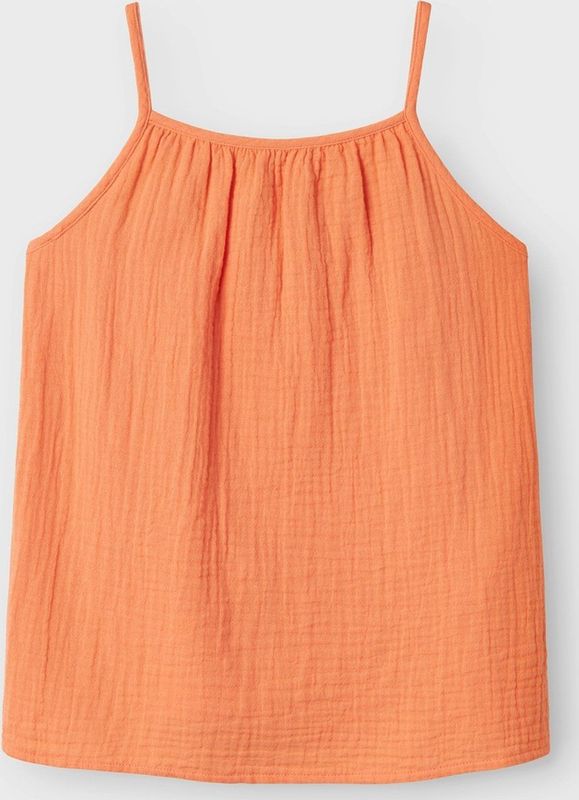 Top - Mouwloos - Ronde Hals - Mousseline - Slim Fit