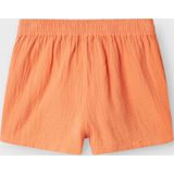 Short - Katoen - Blauw - Regular Fit - Elastische Taille