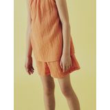 Short - Katoen - Blauw - Regular Fit - Elastische Taille