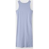 Jurk - Gestreept - Ribtricot - Mouwloos - Slim Fit