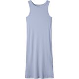 Jurk - Gestreept - Ribtricot - Mouwloos - Slim Fit