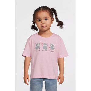 NAME IT - NMFBETRIA SS NREG TOP PB - T-shirt - Meisjes