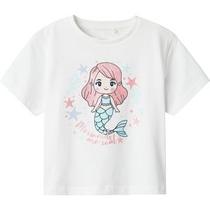 Name It - MINI - T-Shirt - Wit - Maat 104