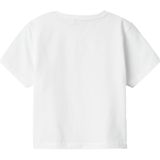 Name It - MINI - T-Shirt - Wit - Maat 104