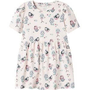 Name it mini Meisjes Nmffenja Ss Dress Pb, roze (pearl), 104