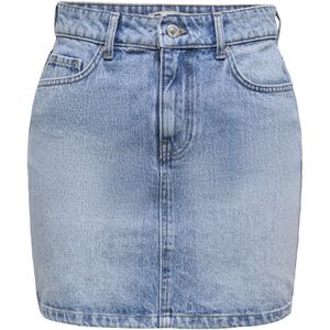 ONLY - Jeansrok - Lichtblauw - Denim - Vijf-pocket Design