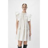 OBJECT - Jurk - Natuurwit - OBJHope - Mouwloos - Flare