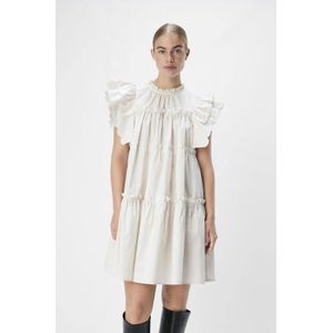 OBJECT - Jurk - Natuurwit - OBJHope - Mouwloos - Flare