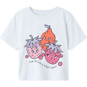 KACoen - T-shirt - Glitterdetail - Jersey - O-hals - Korte Mouwen