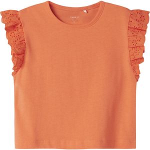 NAME IT - NMFHREJAINE CAPSL SHORT NREG TOP - Meisjes Top - Fresh Salmon