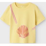 Name It - MINI - T-Shirt - Geel - Maat 110