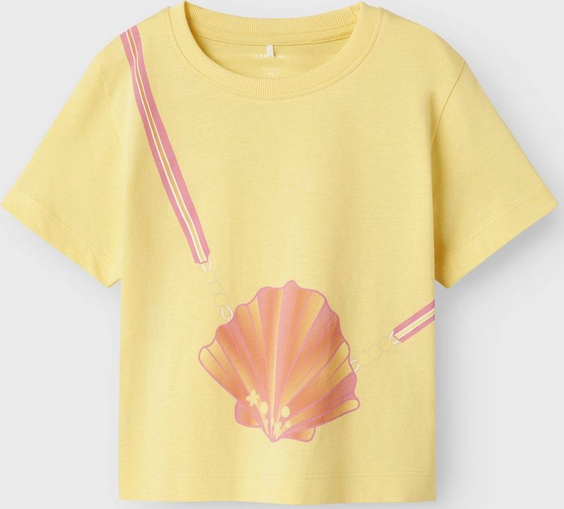 Name It - MINI - T-Shirt - Geel - Maat 110