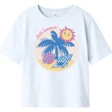 Name It - MINI - T-Shirt - Wit - Maat 110
