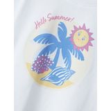 Name It - MINI - T-Shirt - Wit - Maat 110