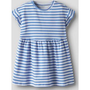 Name It - Nmfjoane Ss Dress Pb - Meisjesjurk - Marina - Korte Mouwen