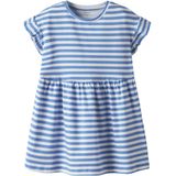 Name It - Nmfjoane Ss Dress Pb - Meisjesjurk - Marina - Korte Mouwen