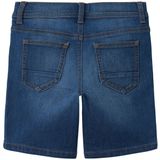 NAME IT - Korte Broek - Dark Blue - Slim Fit - Verstelbare Taille - 5-Pocket Ontwerp