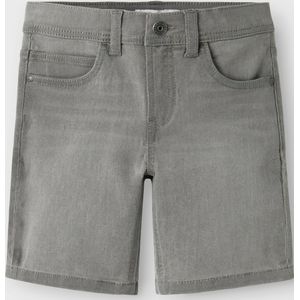 Korte Broeken - Grijs - Katoen - Slim Fit