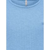 ONLY GIRLS - T-shirt - Wit - Jersey - O-hals - Korte Mouwen