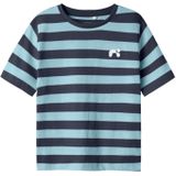 Name it kids Jongens Nkmfridy Ss Nreg Top Pb, Aquatic, 116