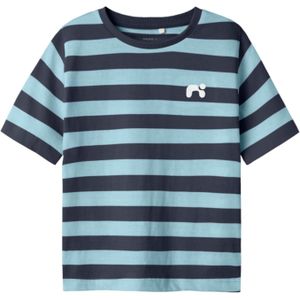 Name it kids Jongens Nkmfridy Ss Nreg Top Pb, Aquatic, 116
