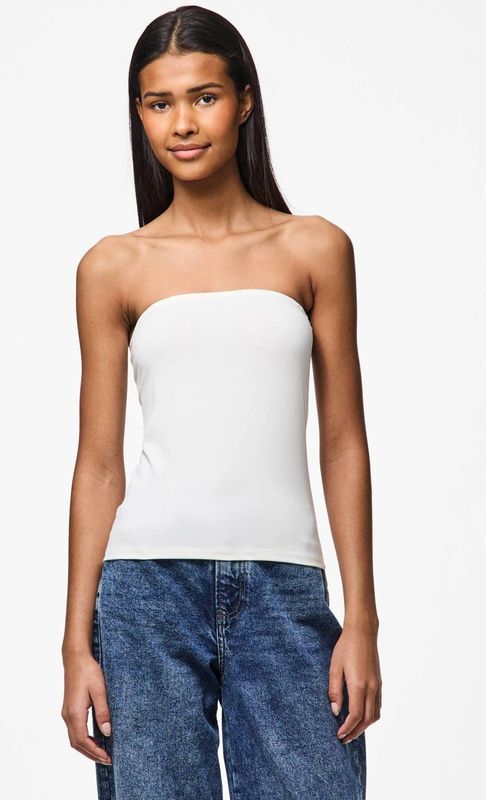 PIECES - PCMADISON - Top - Wit - Bandeau