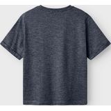 Name It - Fredery - Shirt - Donkergrijs - 100% Katoen