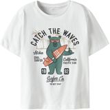 Regular Fit - T-shirt - Groen - Jersey