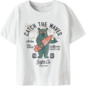 Regular Fit - T-shirt - Groen - Jersey