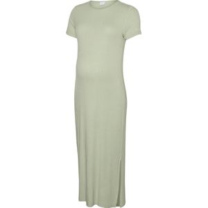 Jerseyjurk - Effen - V-hals - 3/4 Lengte - Getailleerd - Slanke Pasvorm