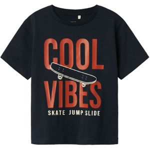 NAME IT NMMBENNIBO SS NREG TOP PB Jongens T-shirt - Dark Sapphire