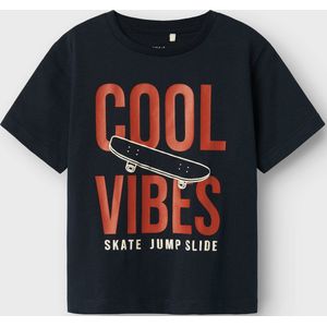 NAME IT - NMMBENNIBO SS NREG TOP PB - T-shirt - Dark Sapphire