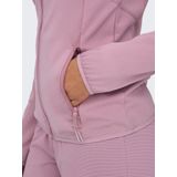 ONLY PLAY - Sportjas - Zwart - Fleece - Hoge Hals - Lange Mouwen