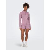 ONLY PLAY - Sportjas - Zwart - Fleece - Hoge Hals - Lange Mouwen