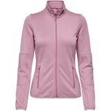ONLY PLAY - Sportjas - Zwart - Fleece - Hoge Hals - Lange Mouwen