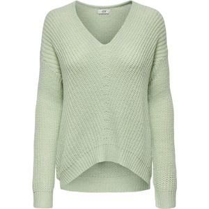 Jacqueline de Yong Trui Jdynew Megan Pullover Knt Noos 15208245 Sea Foam/w. White Pl Dames