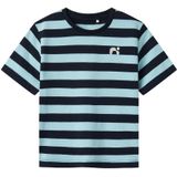 T-shirt - Regular Fit - Jersey - Geborduurd