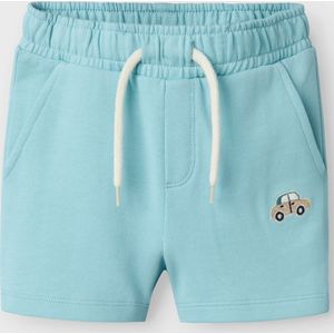 Name it mini Jongens Nmmfritzo Nreg SWE Shorts Unb Pb, Aquatic, 80