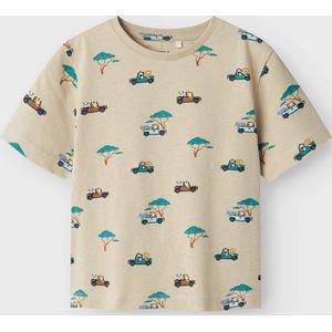 T-shirt - Regular Fit - Jersey - Korte Mouwen - All-over Print