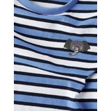 Regular Fit - T-shirt - Groen - Jersey - Korte Mouwen - Geborduurd