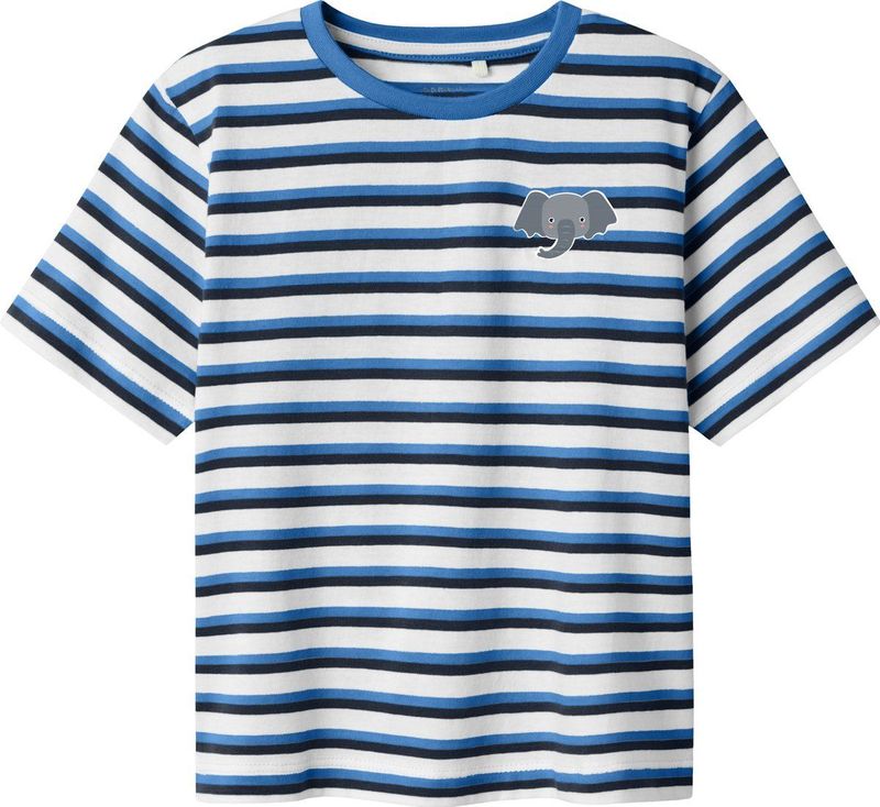 Regular Fit - T-shirt - Groen - Jersey - Korte Mouwen - Geborduurd