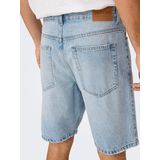 ONLY & SONS Jeansshorts Bermuda Jeansshorts im Used-Look mit Taschen ONSEDGE LB 2041 TAI DNM SHORTS NOOS